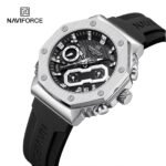 NaviForce Watch NF8035G – Black/Silver 1 NaviForce NF8035G – Black/Silver