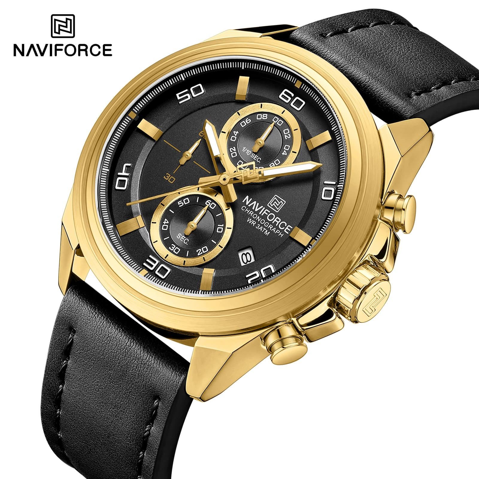 NWN_NF8075_GN/B NaviForce NF8075 – Golden/Black