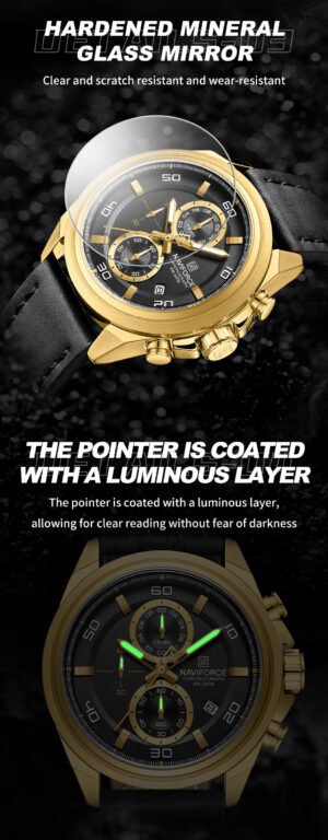 NaviForce Watch NF8075 – RoseGold/Black 14