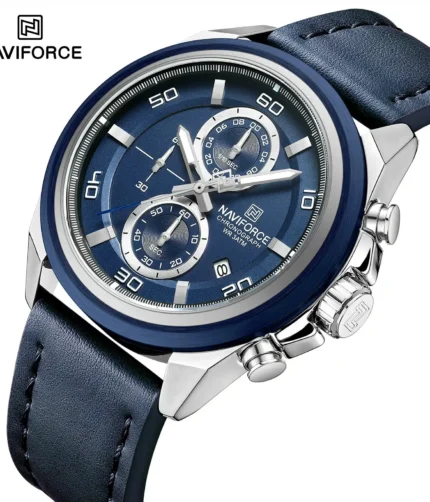 NaviForce NF8075 – Silver/Blue