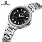 NaviForce Watch NF5077 – Silver/Black 1 NaviForce NF5077 – Silver/Black