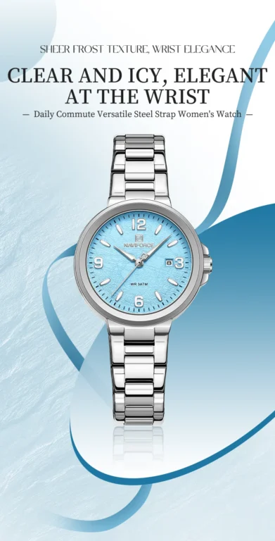 NaviForce Watch NF5077 – Silver/Black 7
