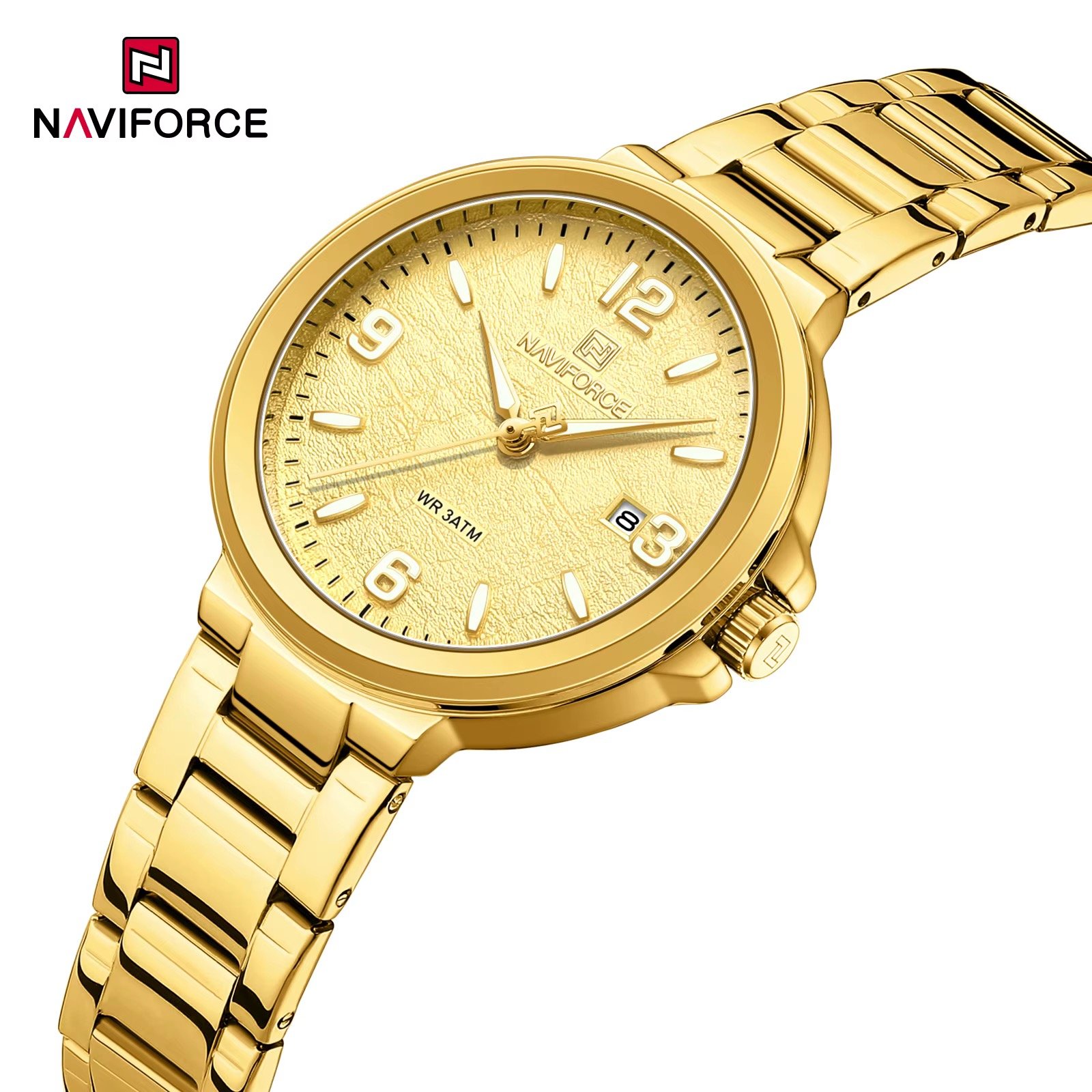 NWN_NF5077_Golden NaviForce NF5077 – Golden