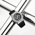 NaviForce Watch NF8035G – Black/Silver 2