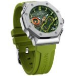 NaviForce Watch NF8035L – Green/Silver 2