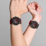 NaviForce Couple Watch NF8035 – Red/Black 3