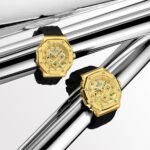 NaviForce Couple Watch NF8035 – Golden/Black 2