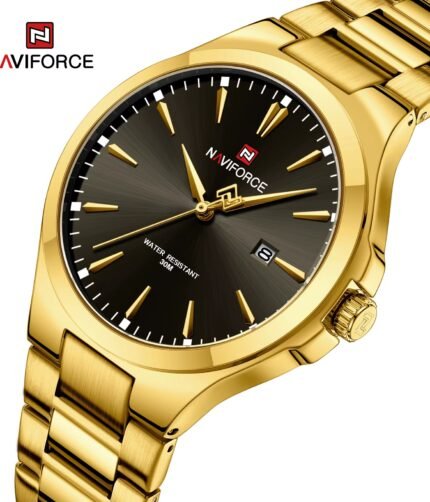 Home 9 NaviForce NF9214 – Golden/Black