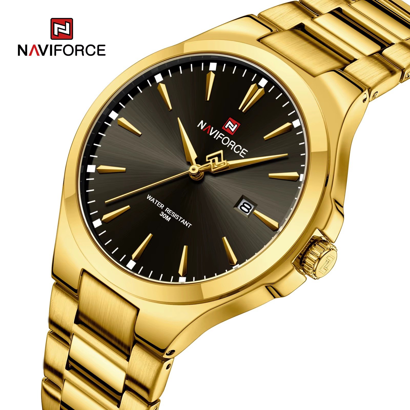 NWN_NF9214_GN/B NaviForce NF9214 – Golden/Black