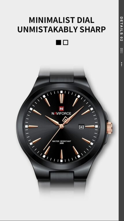 NaviForce Watch NF9214 – Black 16