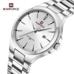 NaviForce Watch NF9214 – Silver/White 1 NaviForce NF9214 – Silver/White