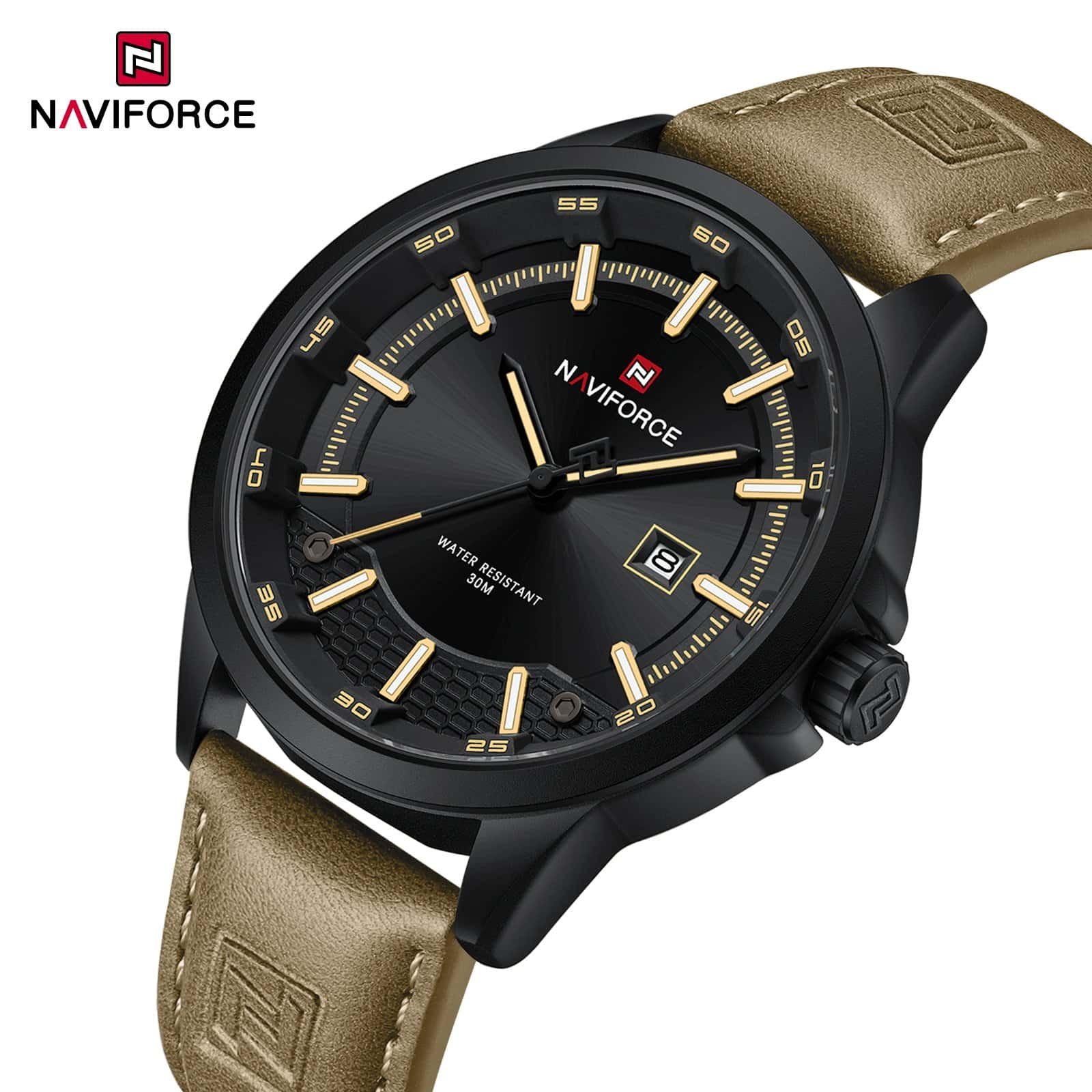 NWN_NF9248L_B/Y/BN NaviForce NF9248L – Black/Yellow/Brown