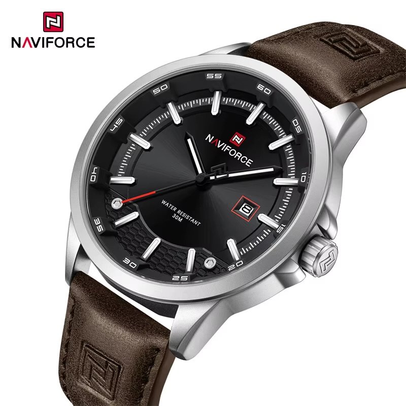 NWN_NF9248L_B/D.BN NaviForce NF9248L – Black/DarkBrown