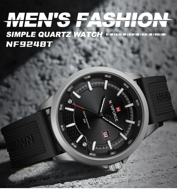 NaviForce Watch NF9248T- Blue/Black 8