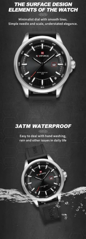 NaviForce Watch NF9248T- Blue/Black 14