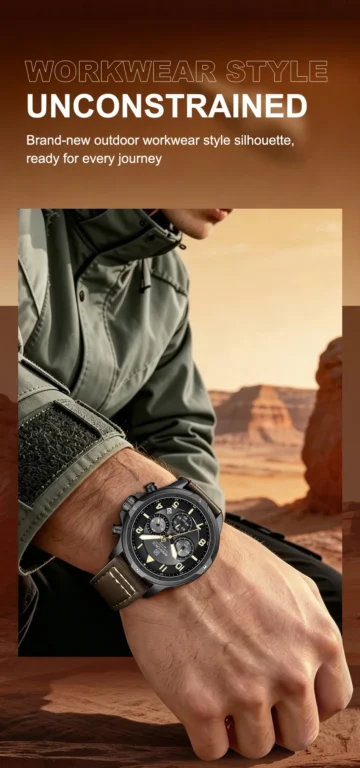 NaviForce Watch NF8077 – Green 2