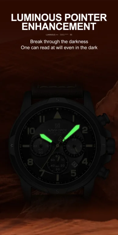 NaviForce Watch NF8077 – Green 6
