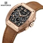 NaviForce Watch NF8053-RoseGold/Brown