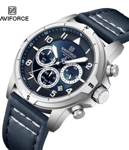 NaviForce NF8077 – Silver/White/Blue