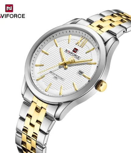 NaviForce NF9255 – Silver/White/Golden