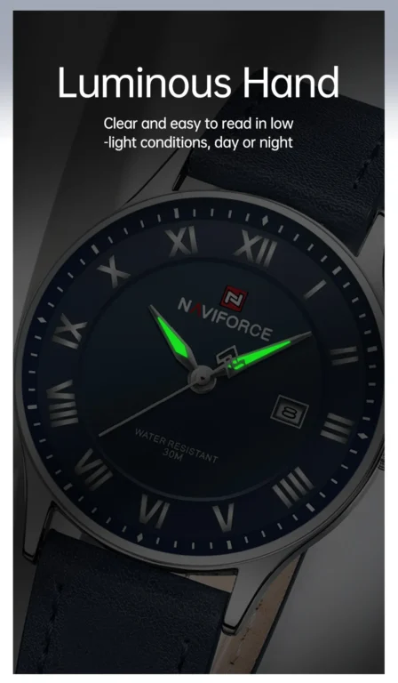 NaviForce Watch NF9290 – RoseGold/Black/Brown 6