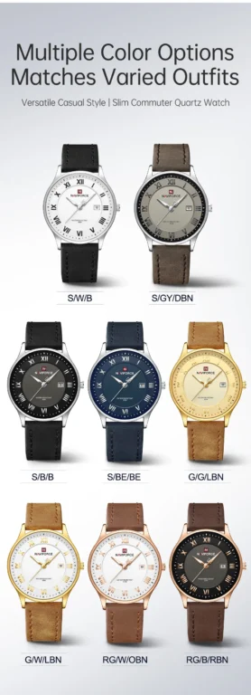NaviForce Watch NF9290 – RoseGold/Black/Brown 15