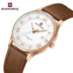 NaviForce NF9290 – RoseGold/White/OrangeBrown