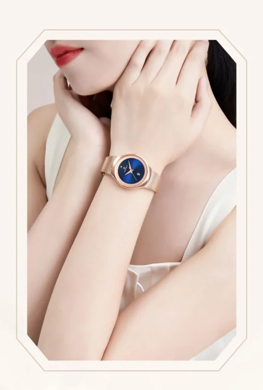 NaviForce Watch NF5004 – RoseGold/Blue 2