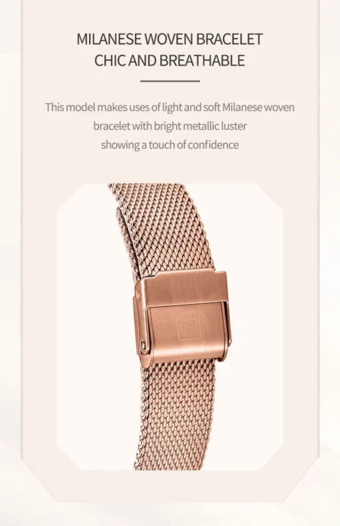 NaviForce Watch NF5004 – RoseGold/Blue 9