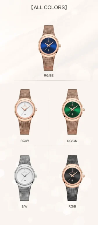 NaviForce Watch NF5004 – RoseGold/Blue 12